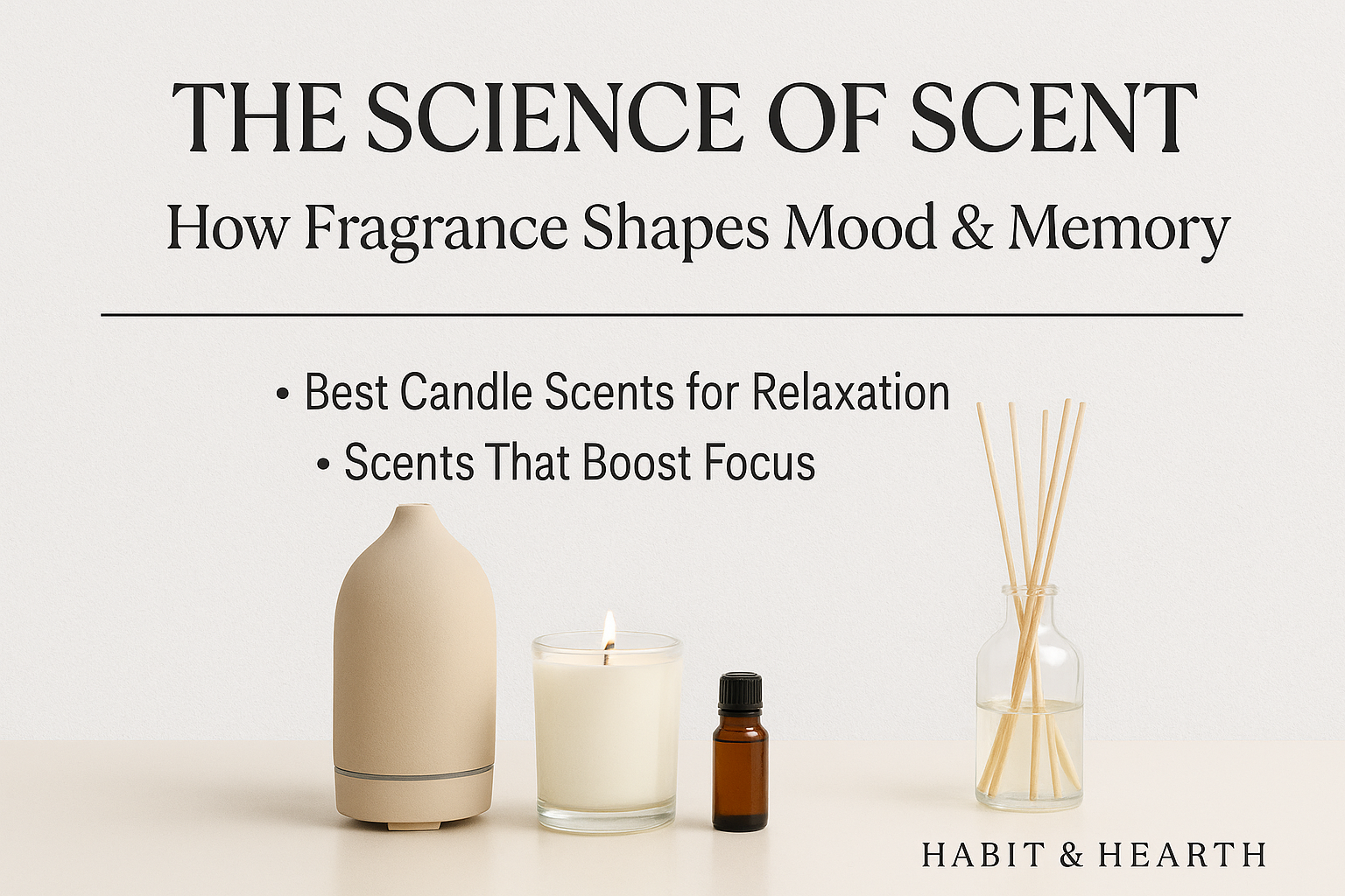 The Science of Scent: How Fragrance Shapes Mood & Memory