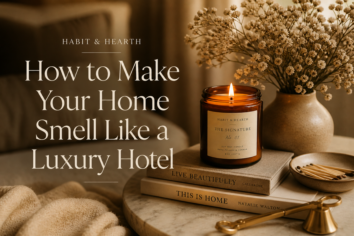 How to Make Your Home Smell Like a Luxury Hotel