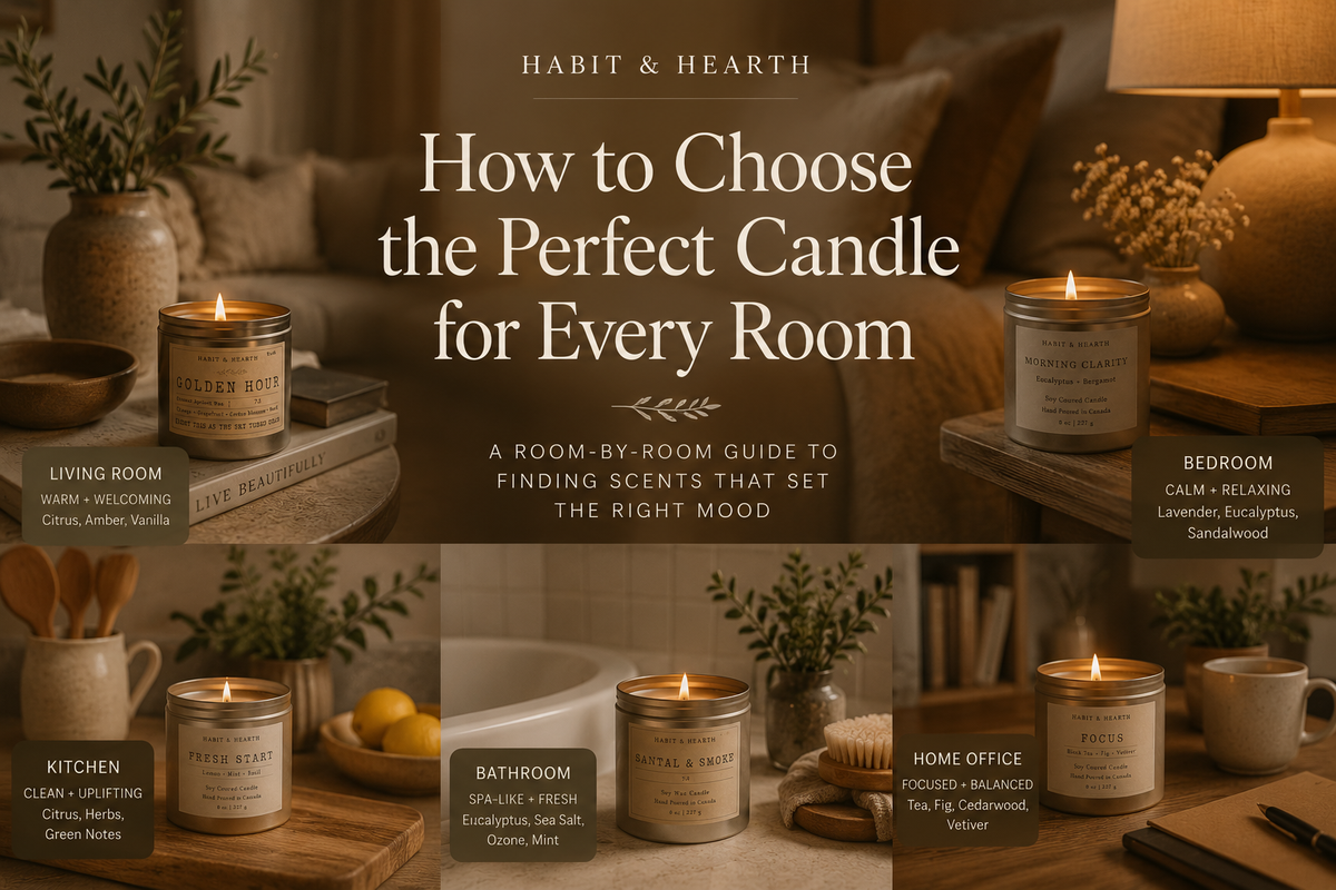 How to Choose the Perfect Candle for Every Room