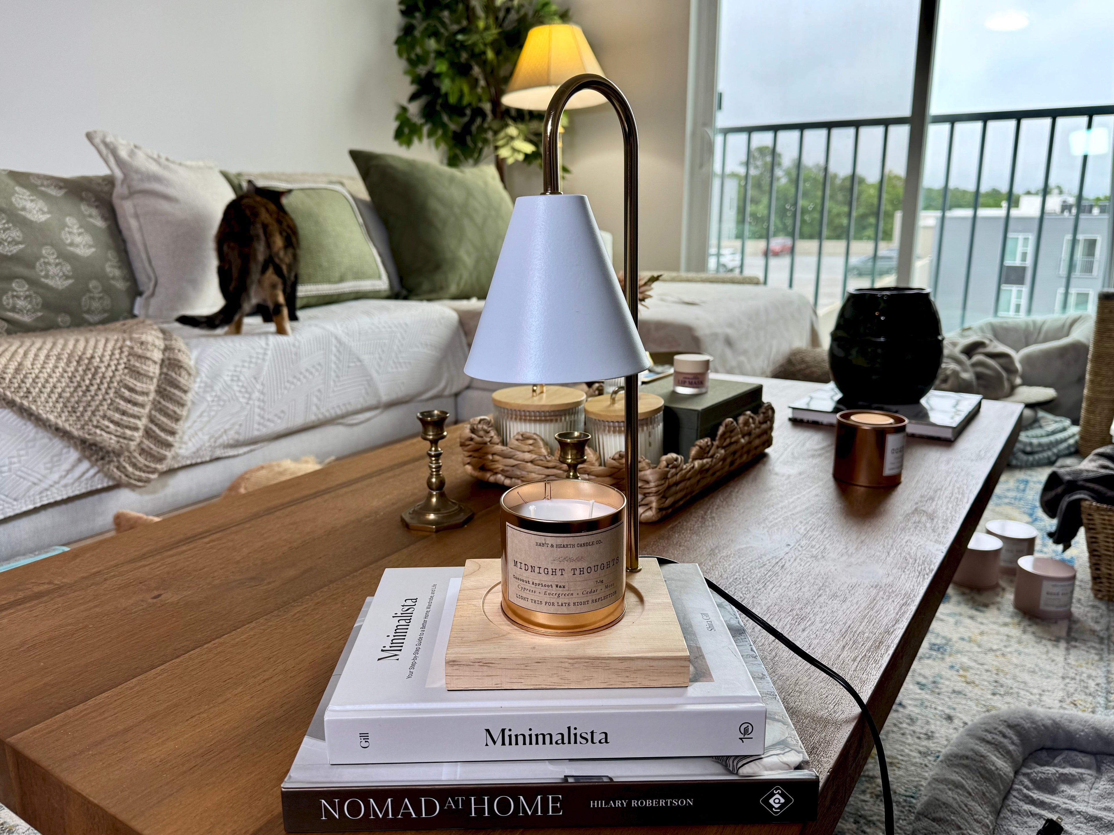 Midnight Thoughts (Copper Tin) 7.5oz Cypress + Evergreen + Cedar + Moss