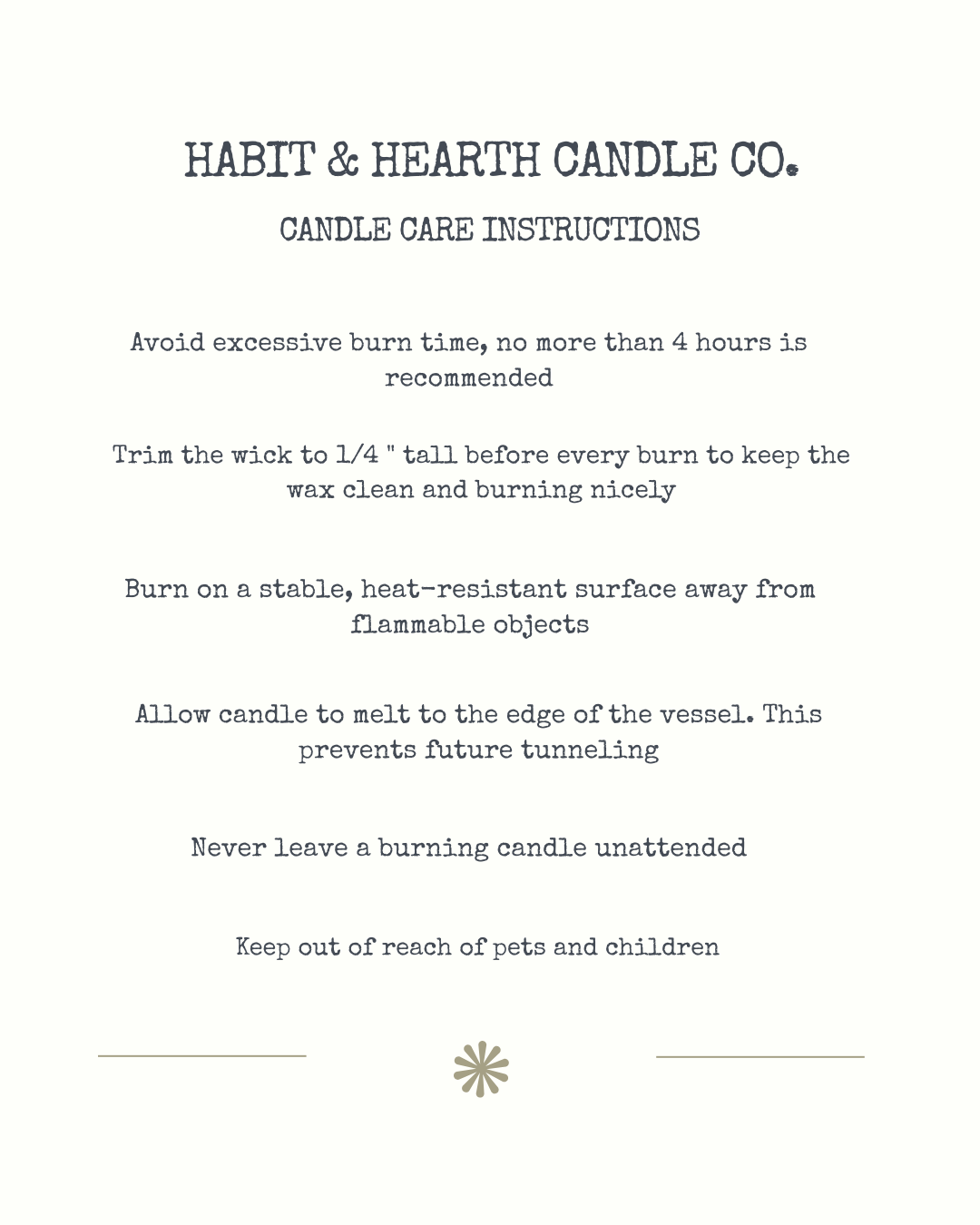 Golden Hour (Copper Tin) 7.5oz Orange + Grapefruit +Cotton Blossom + Musk