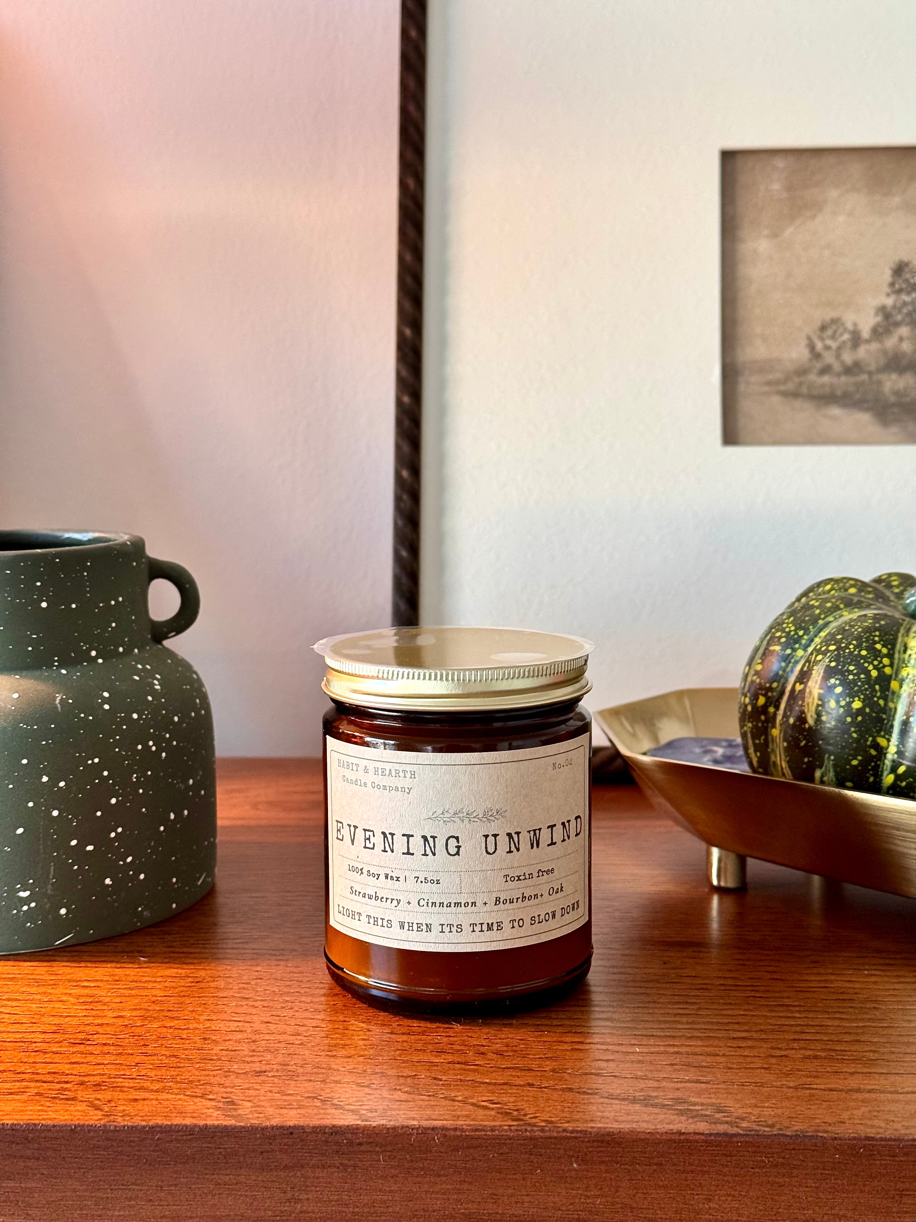 Evening Unwind (Amber Jar) - 7.5oz