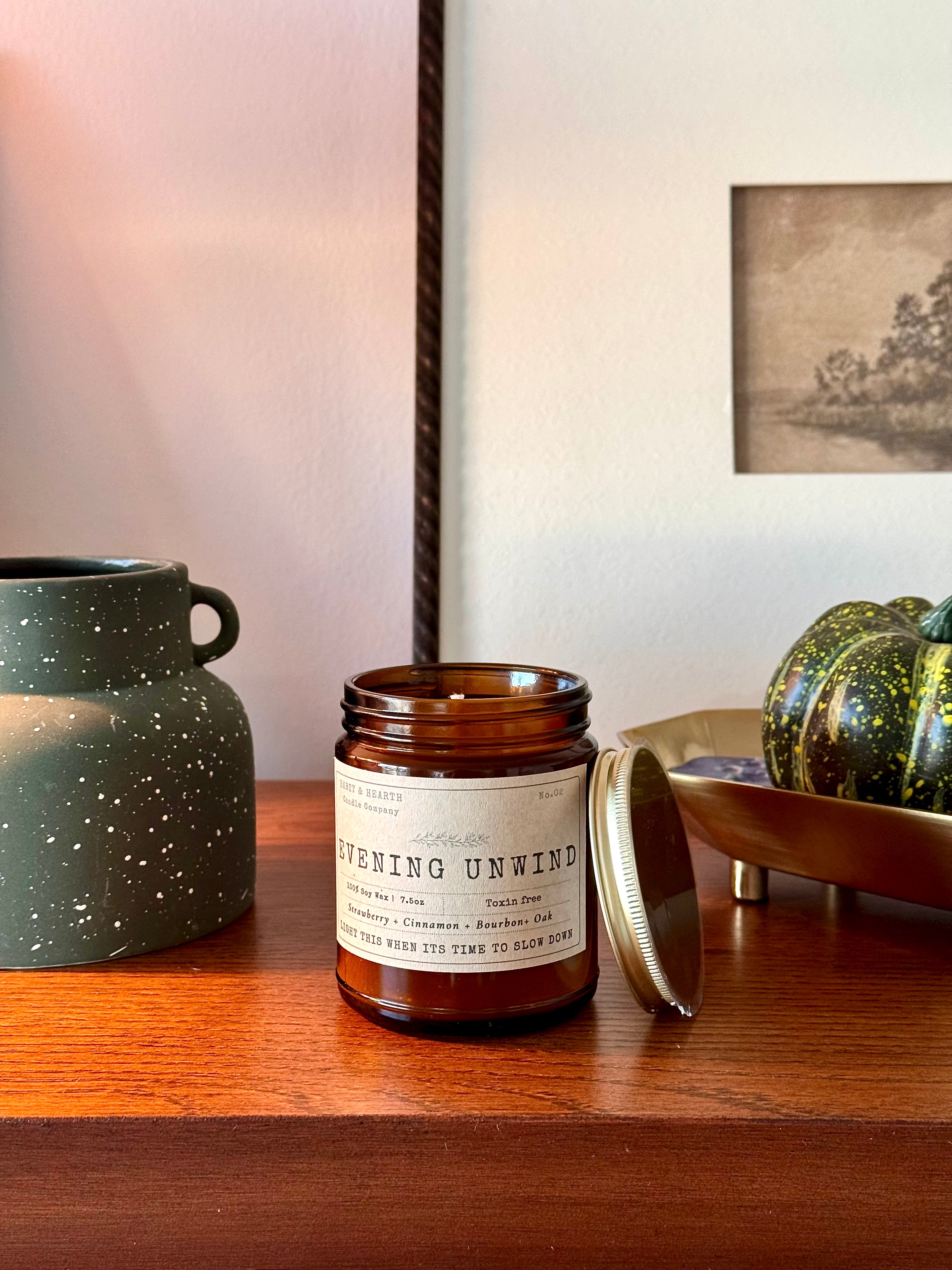 Evening Unwind (Amber Jar) - 7.5oz