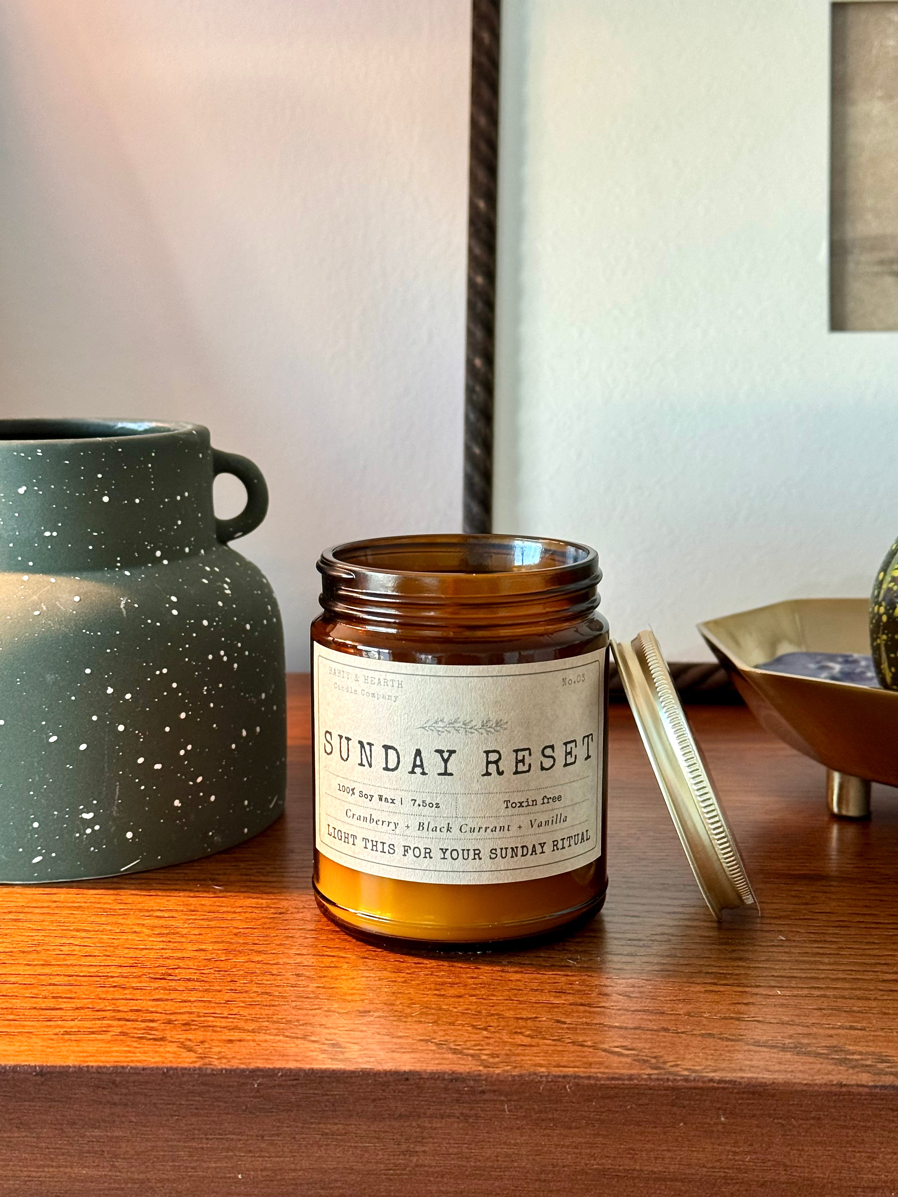 Sunday Reset (Amber Jar) - 7.5oz