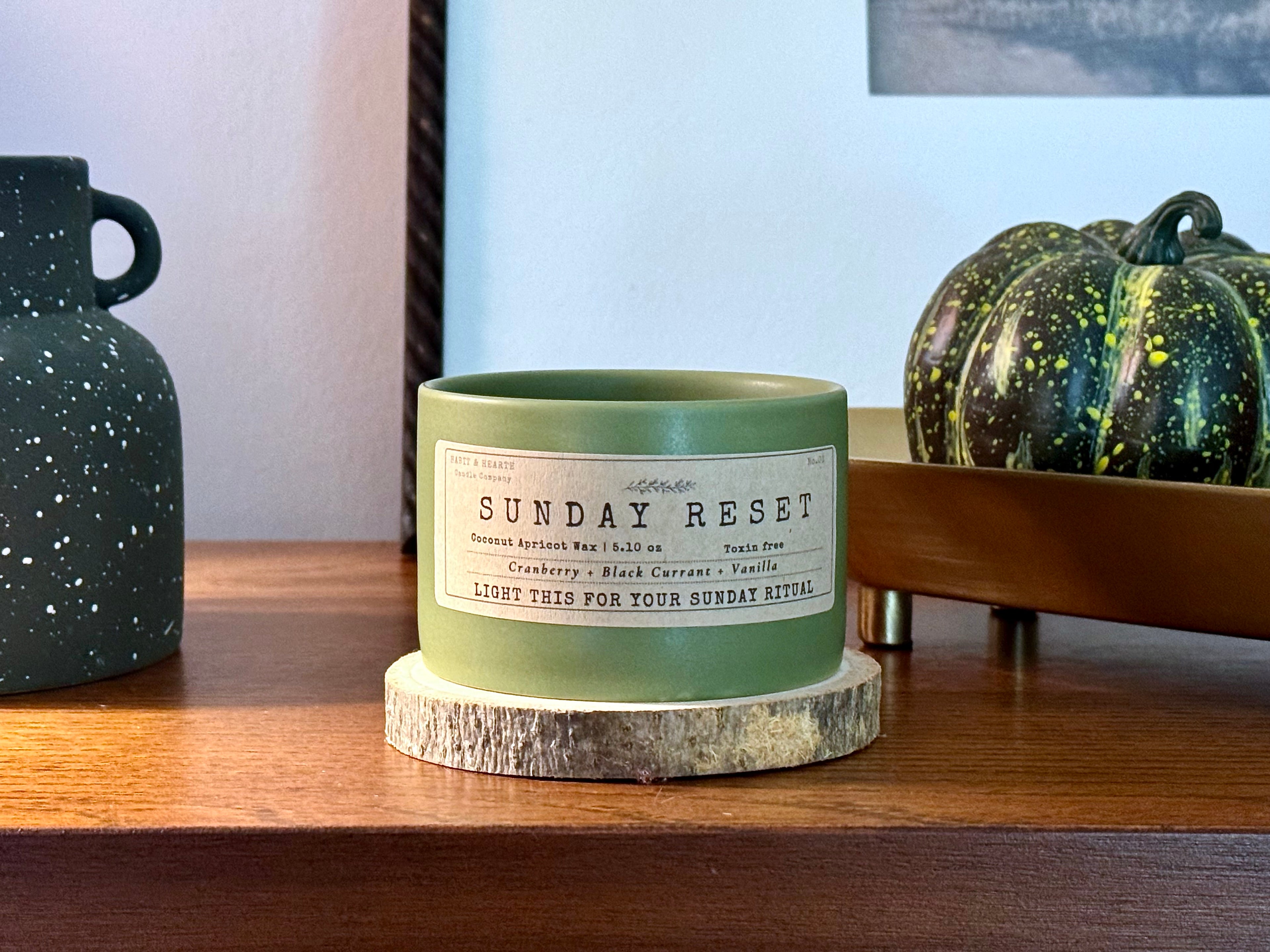 Sunday Reset (Olive Ceramics) - 5.10 oz