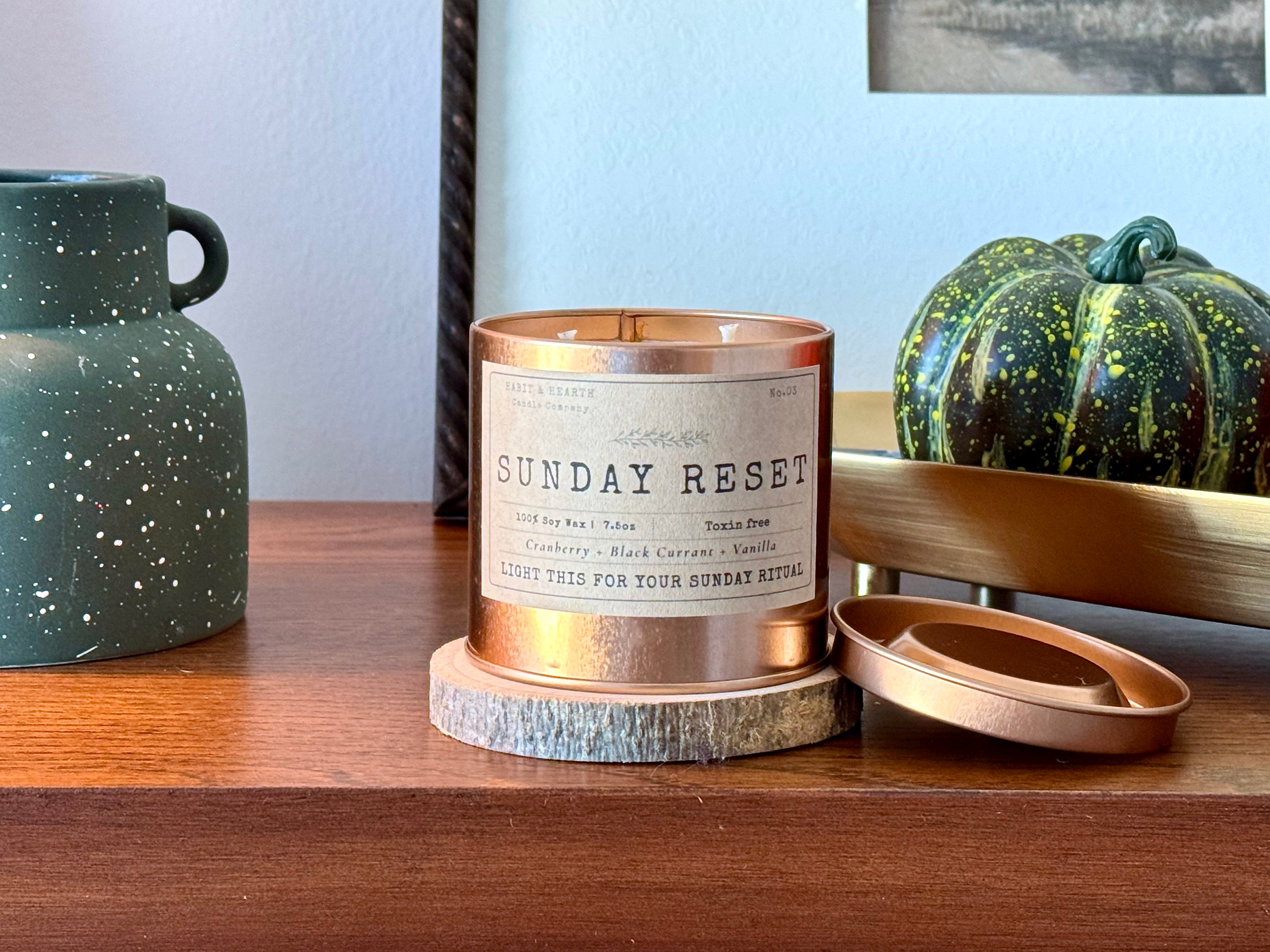 Sunday Reset (Copper Tin) - 7.5oz